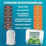 Eco-Friendly Laundry Sheets (100 Sheets, 200 Loads)