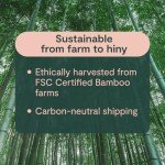 Eco-Friendly Bamboo Toilet Paper – 6 Mega Rolls