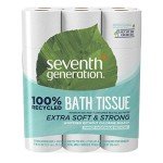 Seventh Generation Eco-Friendly 2-Ply Toilet Paper, 24 Rolls