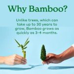 Eco-Friendly Bamboo Toilet Paper – 24 Rolls