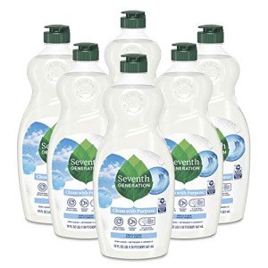 Seventh Generation Free & Clear Dish Soap Pack