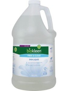 Biokleen Eco-Friendly Unscented Dish Liquid - 1 Gallon