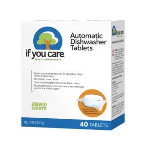 Eco-Friendly Dishwasher Tablets, 40 Count