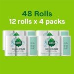 Seventh Generation Eco-Friendly Toilet Paper, 48 Rolls