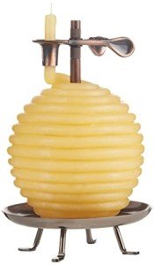 Eco-Friendly 60-Hour Beeswax Round Candle