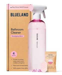 Eco-Friendly Bathroom Cleaning Spray with Refills