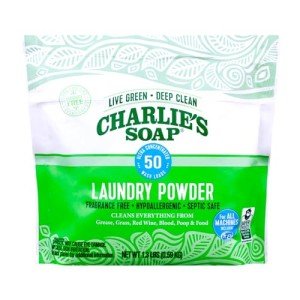 Charlie's Soap Eco-Friendly Laundry Powder - 50 Loads