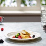 Comfy Package Heavy-Duty Compostable Paper Plates