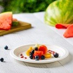 Comfy Package Heavy-Duty Compostable Paper Plates