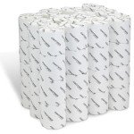 Eco-Friendly 2-Ply Recycled Toilet Paper Rolls