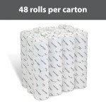 Eco-Friendly 2-Ply Recycled Toilet Paper Rolls