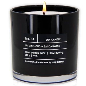 Jasmine Oud Sandalwood Eco-Friendly Soy Candle