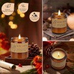 Eco-Friendly Aromatherapy Candle Gift Set - 4 Pack