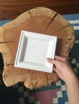 Eco-Friendly 6-Inch Compostable Square Plates - 50 Count