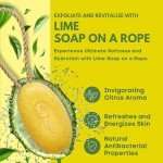 Eco Bath London Lime Soap on a Rope