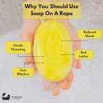 Eco Bath London Lime Soap on a Rope