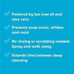 Eco-Friendly Shower Cleaner with Tea Tree Oil - 2 Pack
