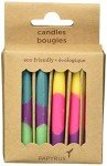 Vibrant Tie Dye Eco-Friendly Birthday Candles (12-Pack)
