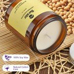 Lavender Eucalyptus Soy Candle for Relaxation