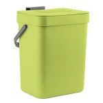 Eco-Friendly Kitchen Compost Bin with Lid, 3L