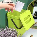 Eco-Friendly Kitchen Compost Bin with Lid, 3L
