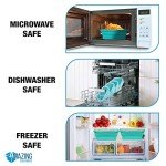 Eco-Friendly Collapsible Silicone Food Storage Set