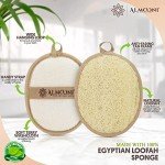Natural Egyptian Loofah Body Scrubber - 2 Count
