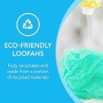 6-Pack Eco-Friendly Loofah Bath Sponges