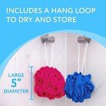 6-Pack Eco-Friendly Loofah Bath Sponges