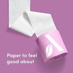 Eco-Friendly Bamboo Toilet Paper - 12 Rolls