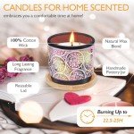 Eco-Friendly Scented Candles Gift Set - 4 Pack