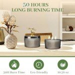 Natural Soy Sandalwood Scented Candle - 10.58 oz