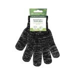 EcoTools Charcoal Exfoliating Bath Gloves - 1 Pair