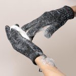 EcoTools Charcoal Exfoliating Bath Gloves - 1 Pair