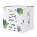 NatureZway Eco-Friendly Bamboo Floor Wipes - 20 Count