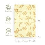 Eco-Friendly Beeswax Food Wraps - Reusable