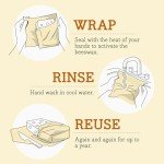 Eco-Friendly Beeswax Food Wraps - Reusable