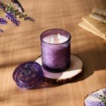 Lavender Vanilla Soy Candle, 15.87oz Eco-Friendly