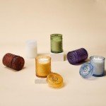 Lavender Vanilla Soy Candle, 15.87oz Eco-Friendly