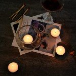 100 Pack Natural Soy Wax Tealight Candles