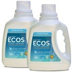 Ecos Eco-Friendly Liquid Laundry Detergent, Free & Clear
