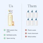 BLUELAND Eco-Friendly Multi-Surface Cleaner with Refills