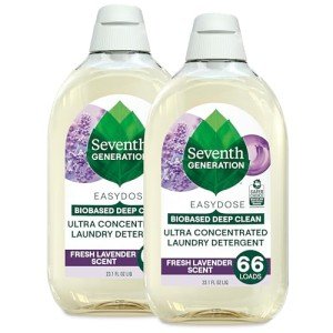 Seventh Generation Lavender EasyDose Laundry Detergent 2 Pack