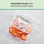 BPA-Free Vacuum Zipper Bags for Food Storage