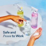 Eco-Friendly Clean Home Kit with Reusable Bottles