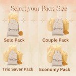 Eco-Friendly Egyptian Loofah Sponge Set of 4