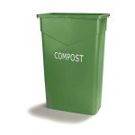 23 Gallon Green Compost Container by Carlisle
