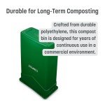 23 Gallon Green Compost Container by Carlisle