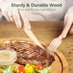 200-Piece Eco-Friendly Wooden Utensil Set