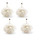 Eco-Friendly Women's Natural Loofah Set of 4
